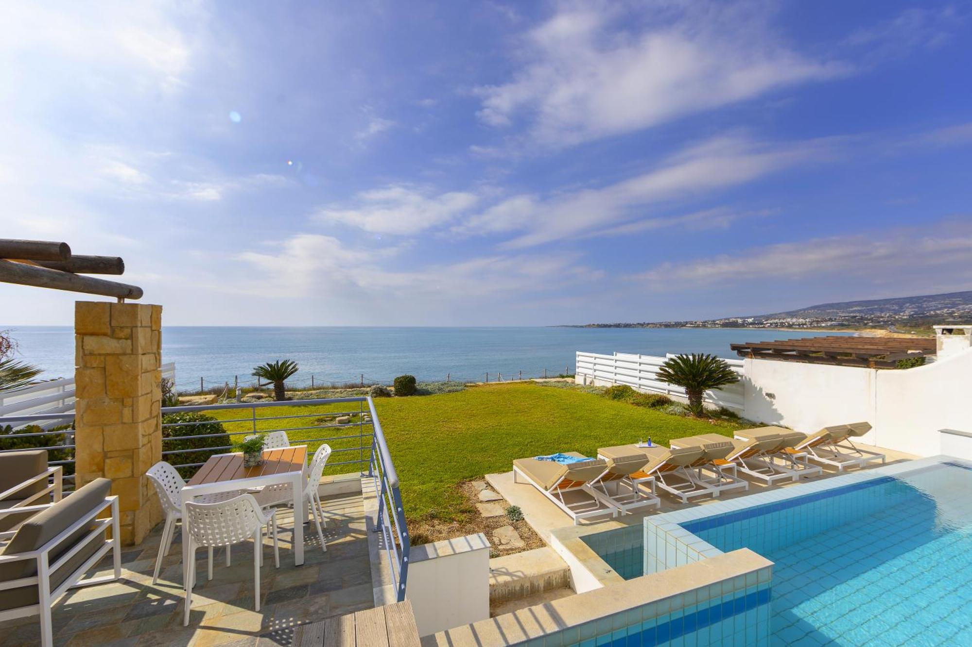 Blue Coral Beach Villas Three Exclusive Villas - Poseidon - Nautilus - Oceanos - And - Baby Coral Bungalow Coral Bay Exteriör bild