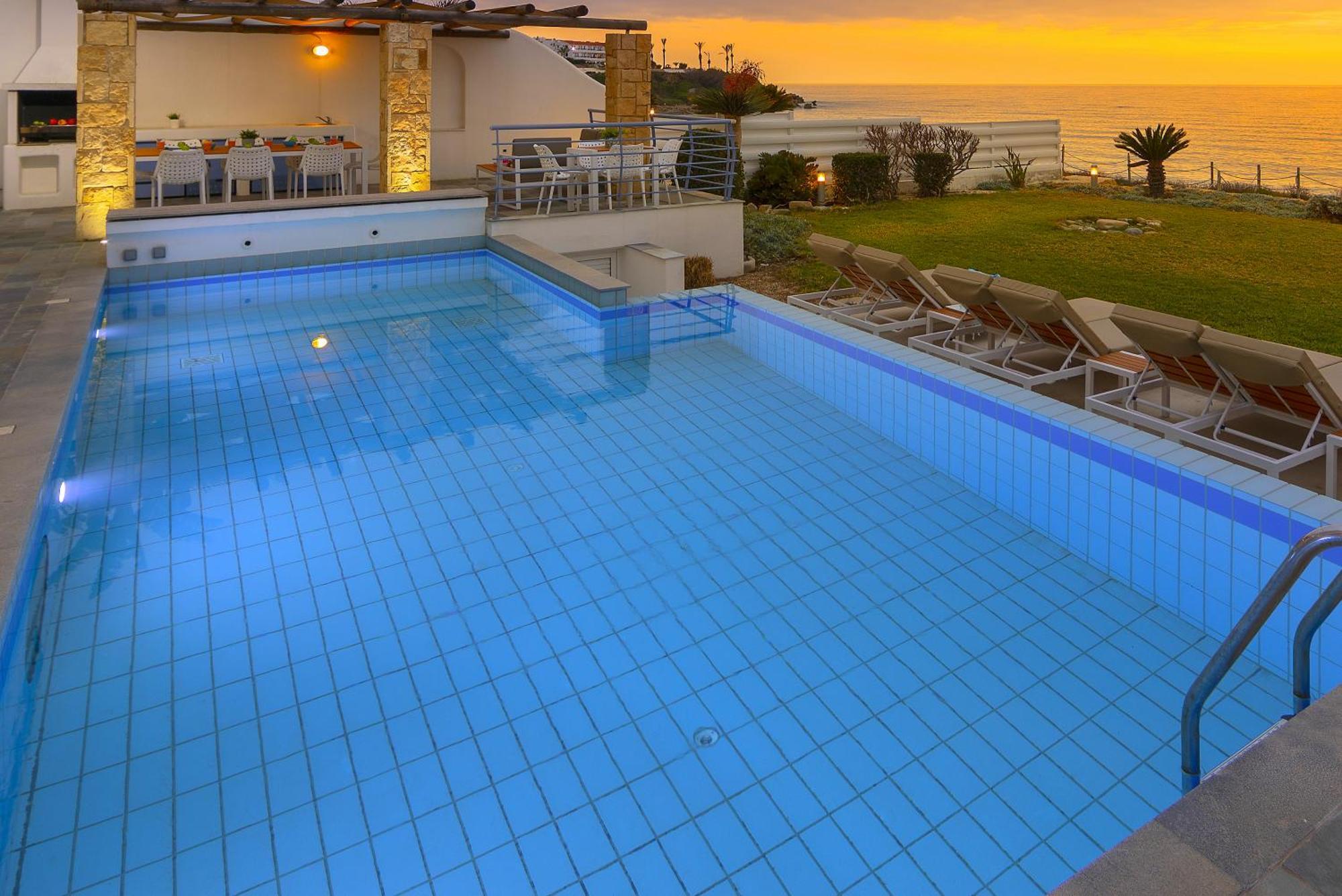 Blue Coral Beach Villas Three Exclusive Villas - Poseidon - Nautilus - Oceanos - And - Baby Coral Bungalow Coral Bay Exteriör bild