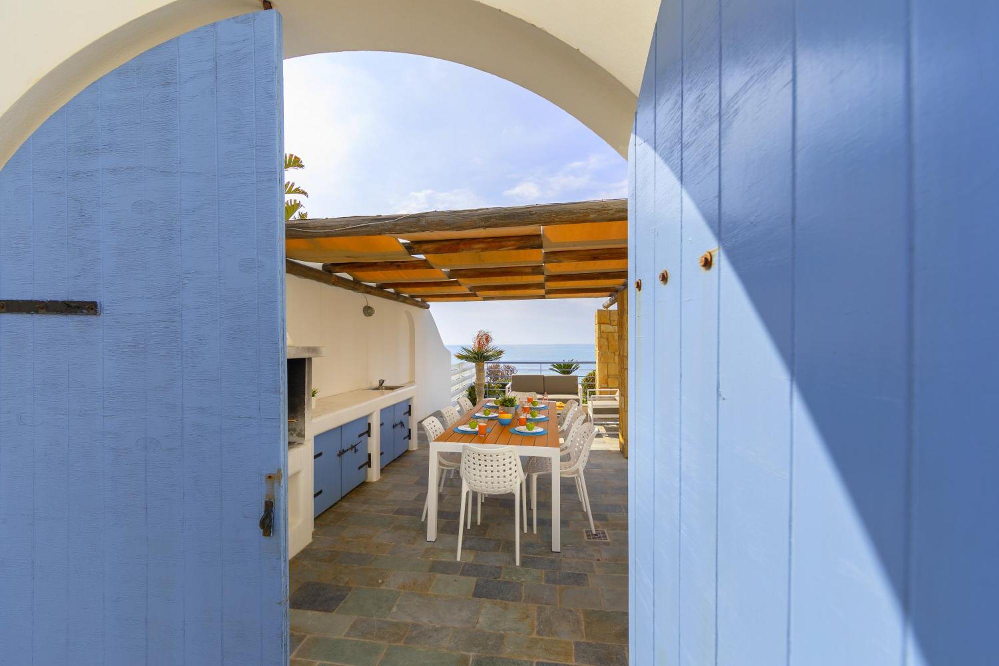 Blue Coral Beach Villas Three Exclusive Villas - Poseidon - Nautilus - Oceanos - And - Baby Coral Bungalow Coral Bay Exteriör bild