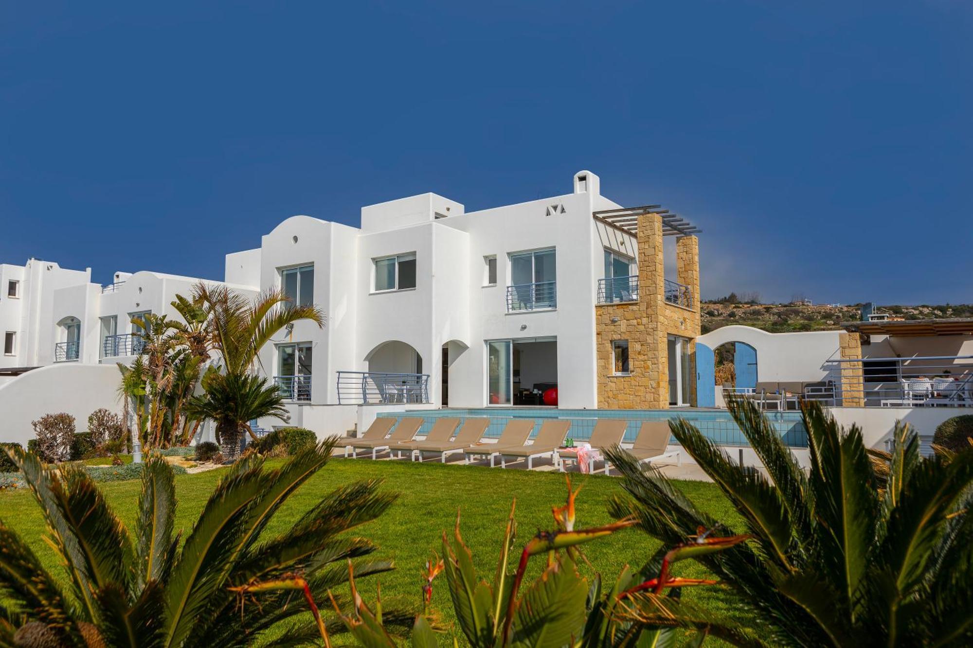 Blue Coral Beach Villas Three Exclusive Villas - Poseidon - Nautilus - Oceanos - And - Baby Coral Bungalow Coral Bay Exteriör bild