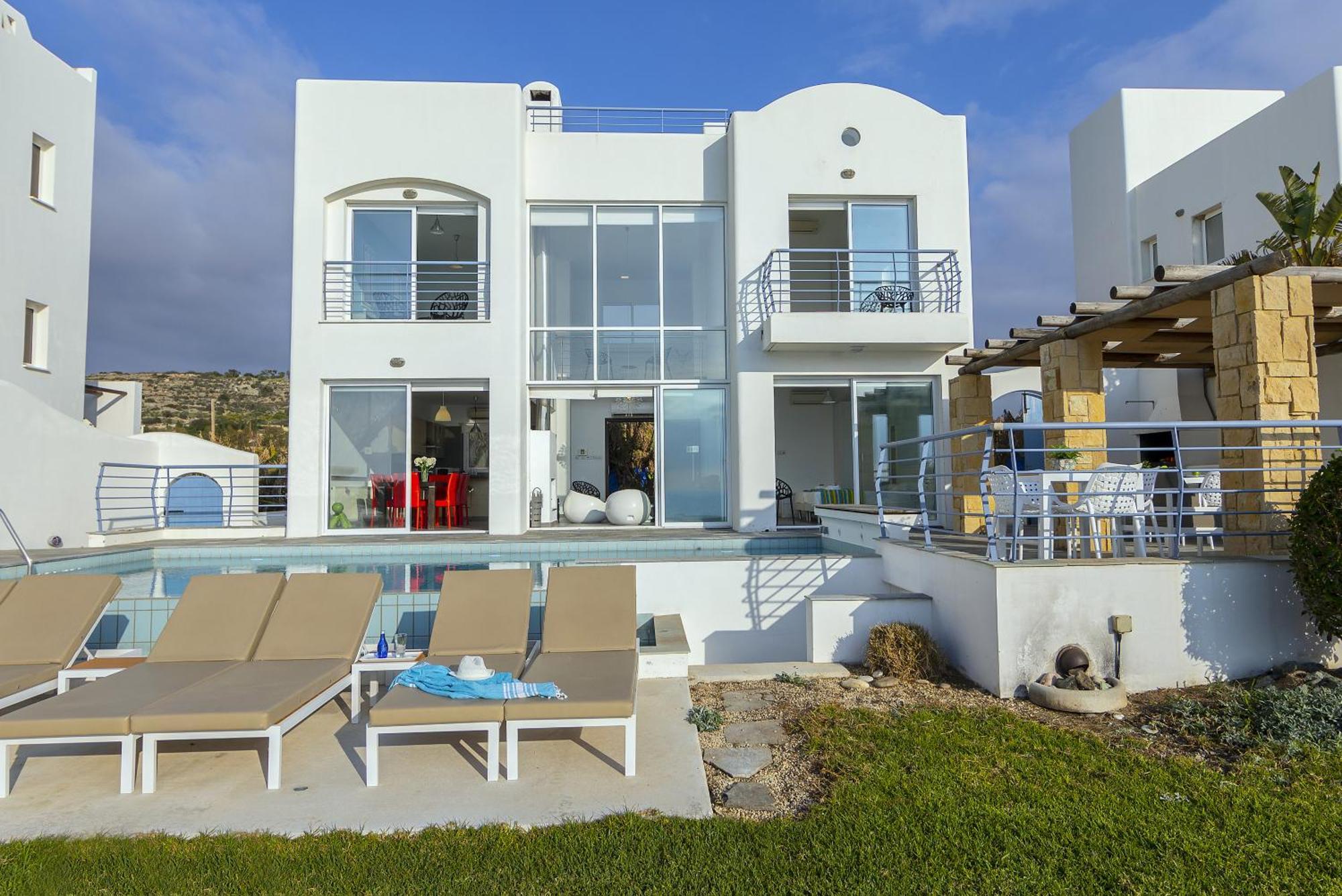 Blue Coral Beach Villas Three Exclusive Villas - Poseidon - Nautilus - Oceanos - And - Baby Coral Bungalow Coral Bay Exteriör bild