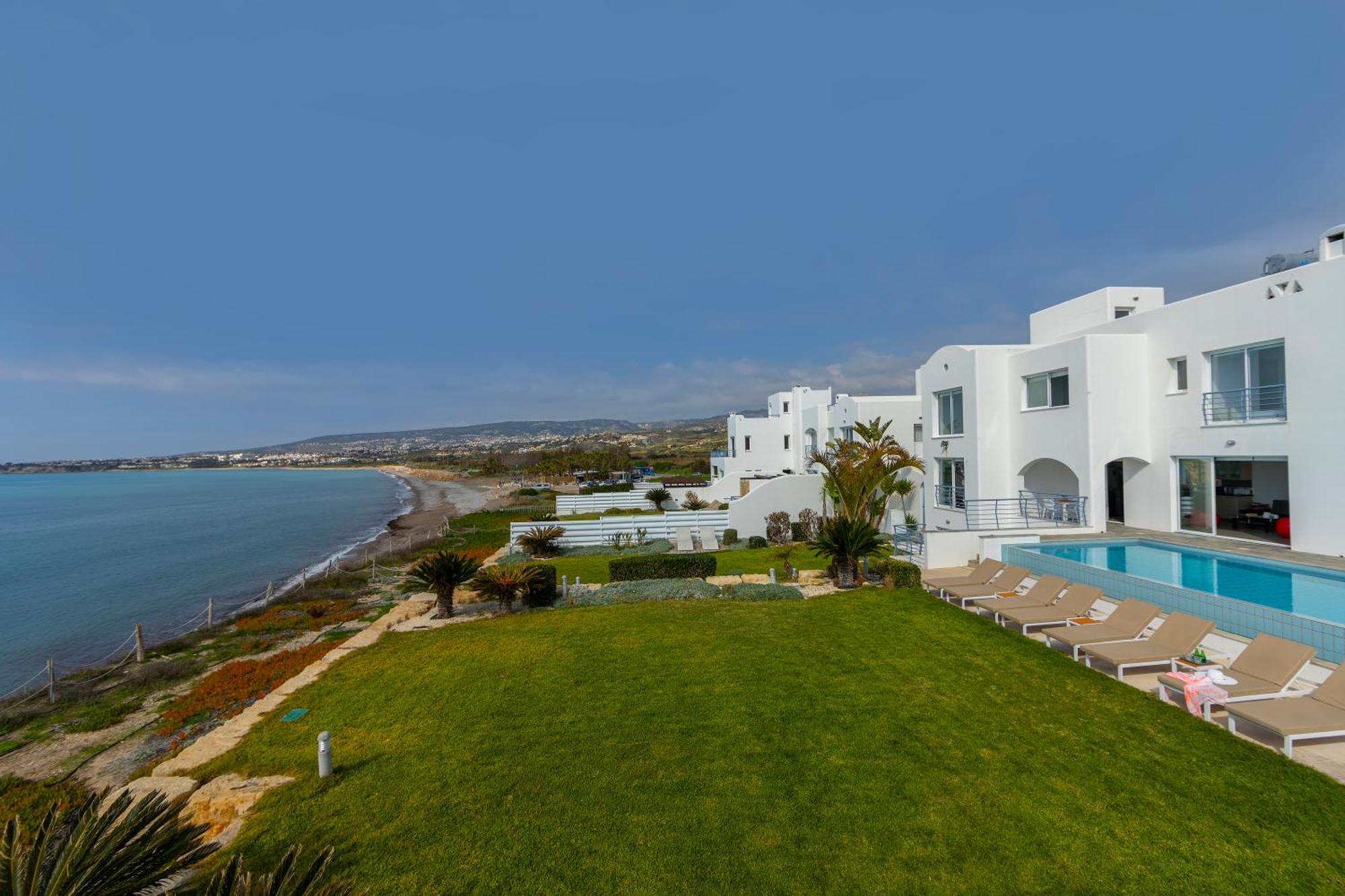 Blue Coral Beach Villas Three Exclusive Villas - Poseidon - Nautilus - Oceanos - And - Baby Coral Bungalow Coral Bay Exteriör bild