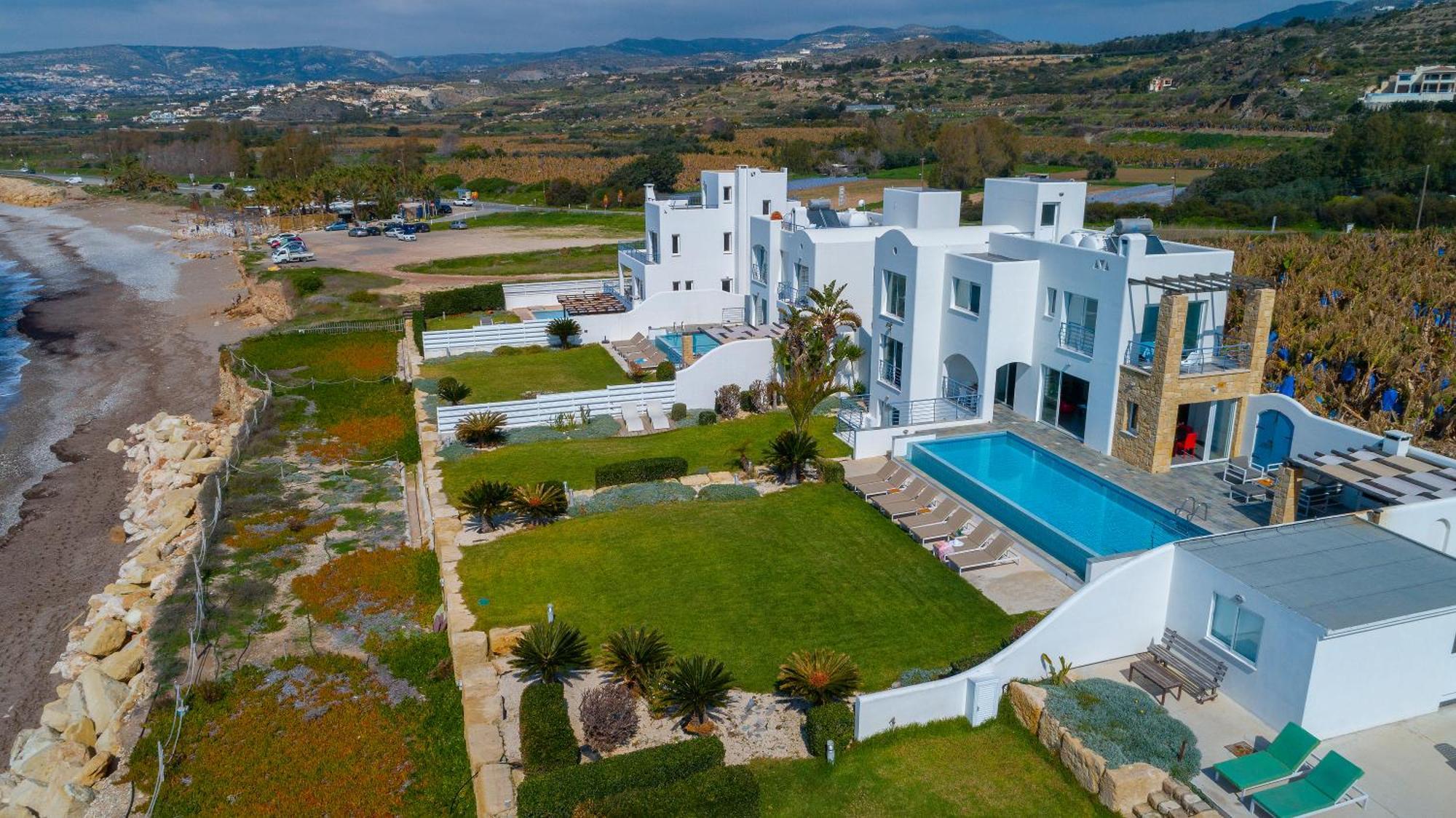 Blue Coral Beach Villas Three Exclusive Villas - Poseidon - Nautilus - Oceanos - And - Baby Coral Bungalow Coral Bay Exteriör bild