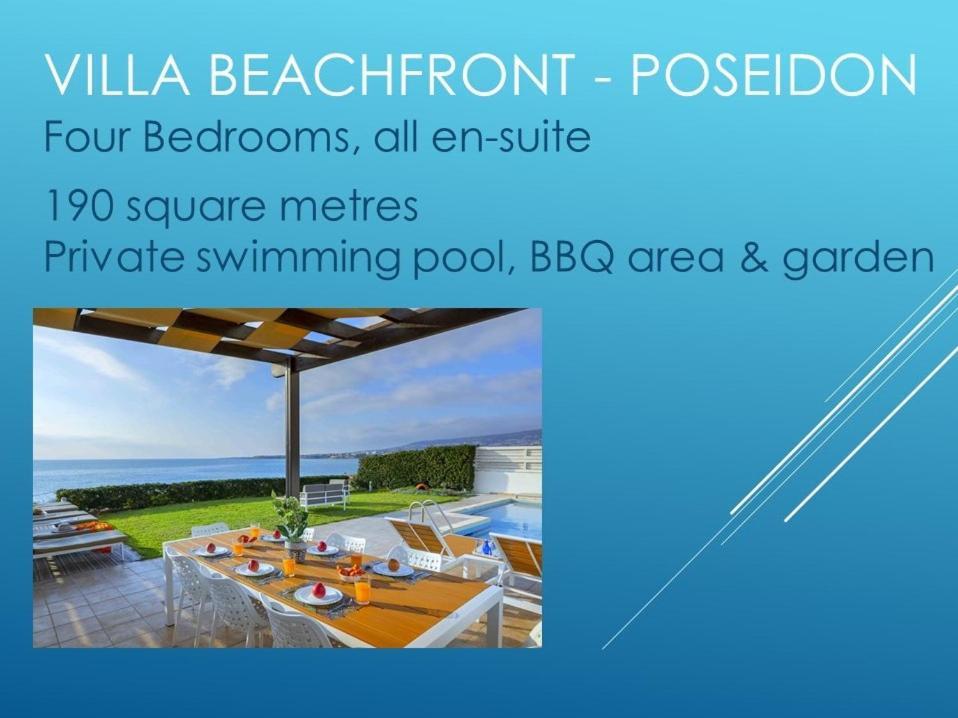 Blue Coral Beach Villas Three Exclusive Villas - Poseidon - Nautilus - Oceanos - And - Baby Coral Bungalow Coral Bay Exteriör bild