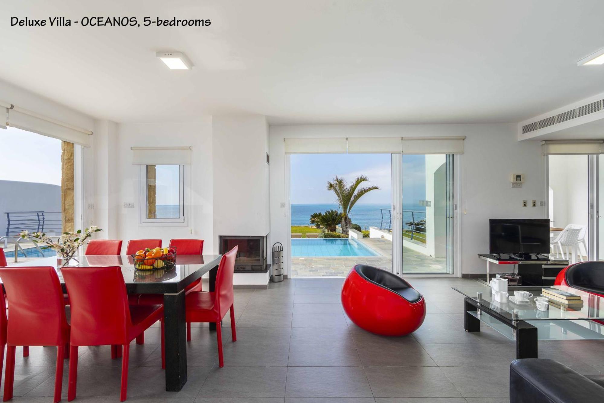 Blue Coral Beach Villas Three Exclusive Villas - Poseidon - Nautilus - Oceanos - And - Baby Coral Bungalow Coral Bay Exteriör bild